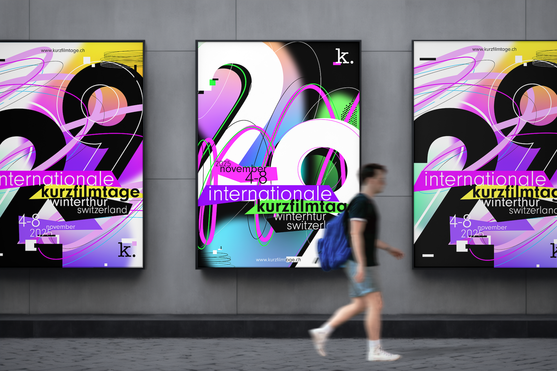 Kurzfilmtage. Visual Identity. Cover img